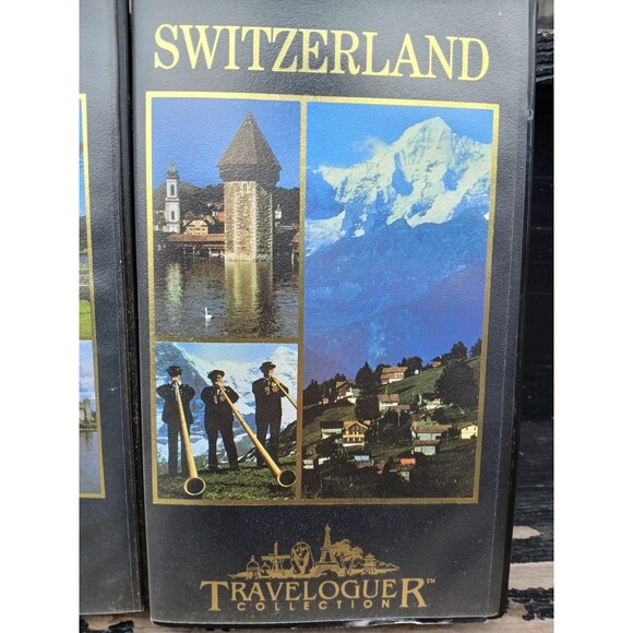 3) Vintage VHS Traveloguer Collection Romantic Germany, Switzerland, Ireland HTF - Picture 2 of 11